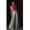 Red & Green Long open jacket with pallazo (SC2001) Red & Green Long open jacket with pallazo (SC2001)