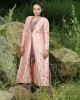 Onion Pink Jacket with Pant & Crop Top(IRA1002)
