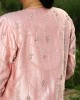 Onion Pink Jacket with Pant & Crop Top(IRA1002)