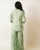 Mint Green Jacket with Palazzo(IRA1010)
