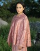 Onion Pink Cape with tie up Skirt(IRA1004)