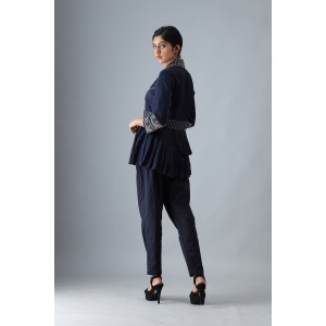 Navy Blue Blazer with Pants (MB1002)