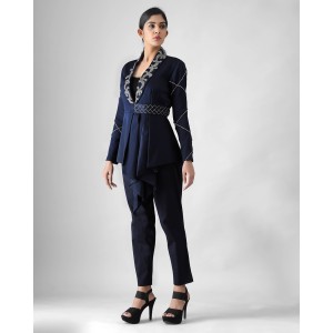 Navy Blue Blazer with Pants (MB1003)