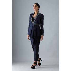 Navy Blue Blazer with Pants (MB1003)