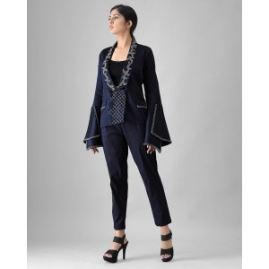 Navy Blue Blazer Set(MB1004)