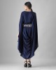 Navy Blue One Piece Maxi Cowl (MB1008)