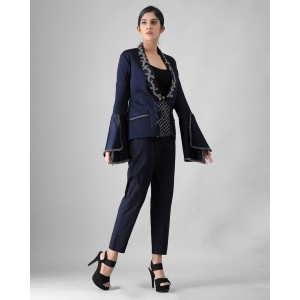 Navy Blue Blazer Set(MB1004)