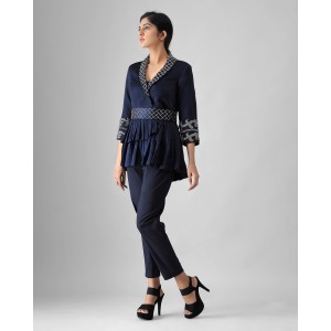 Navy Blue Blazer with Pants (MB1002)