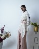 Layered pleated skirt with crop top, belt and an overlay jacket (SDH1009)