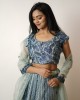 Greenish Blue Heavily embroidered, Lehenga blouse and dupatta (SDH1018)