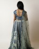 Greenish Blue Heavily embroidered, Lehenga blouse and dupatta (SDH1018)