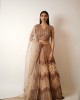 Beige Heavily embroidered, Lehenga blouse and dupatta  (SDH1019) Beige Heavily embroidered, Lehenga blouse and dupatta  (SDH1019)