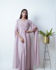 Light Pink Maxi with Cape Sleeves   (SDH1023)