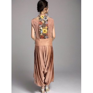 Onion Pink Jump Suit with Jacket(PP1005)