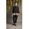 Black Top paired with Pants(PP1010) Black Top paired with Pants(PP1010)