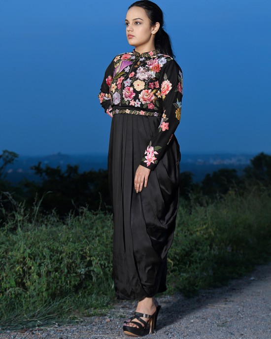 Black One piece with Jacket(PP1011)
