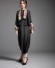 Black Crop Top & Bottom with Jacket(PP1012)
