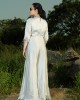 Light Gray Flaired Jump Suit(PP1003)