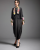 Black Crop Top & Bottom with Jacket(PP1012)