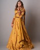 Mustard Gown paired with the Belt(REM1012)