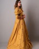 Mustard Gown paired with the Belt(REM1012)