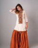 Staright Kurta paired with Garara set (REM1014)