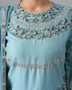 Light Blue Kurta with Dhoti & Dupatta (SB1001)