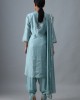 Light Blue Kurta with Dhoti & Dupatta (SB1001)