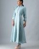 Light Blue A-Line Kurta with Pant & Dupatta (SB1005)
