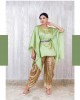 Mint Green Dhoti & Cape with an embellished belt (TZ1010)